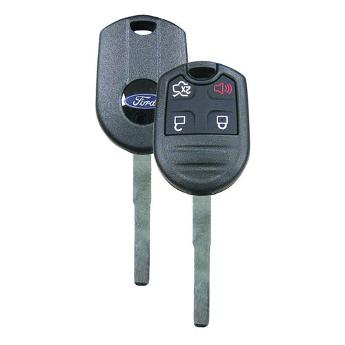All Years Ford All Models Strattec Packaged Ford Logo 4- Button IKT Side Mill (315MHZ) (Uncut) (L,U.P,T)