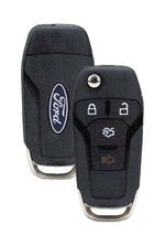 Load image into Gallery viewer, All Years Ford All Models Ford Logo Flip Side Mill 4-Button (315MHZ) Uncut) (L,U,P,T)
