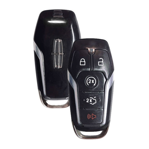 All Years Ford All Models Strattec Packaged Lincoln Logo Gen 4 PEPS 5-Button- Remote Start (902MHZ) 2 Way (L,U,P,T,RS)