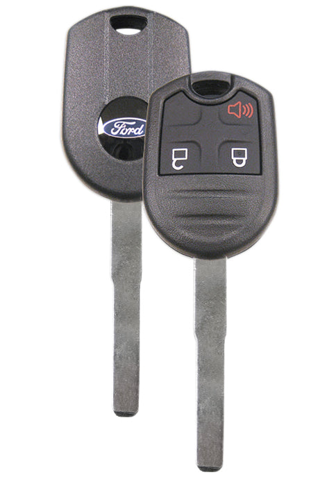 All Years Ford All Models Strattec Packaged Ford Logo IKT 3-Button Side Mill (315MHZ)- (Uncut) (L,U,P) New Style Pad