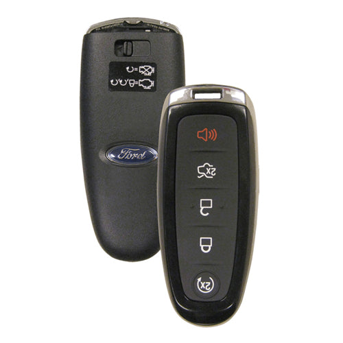 All Years Ford All Models Strattec Packaged Ford Logo Gen 2 PEPS 5-Button - Remote Start (315MHZ) (L,U,P,T,RS)