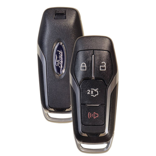 All Years Ford All Models Ford Logo Gen 4 PEPS 4-Button (315MHZ) 1 Way (L,U,P,T)