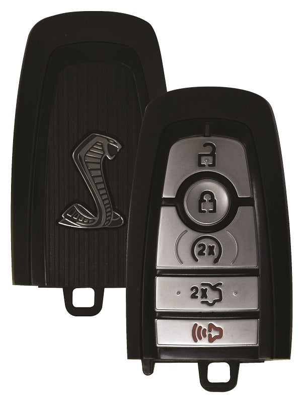All Years Ford All Models Cobra Logo Gen 5 PEPS 5-Button (902MHZ) - 2 Way (L,U,RS,T,P)