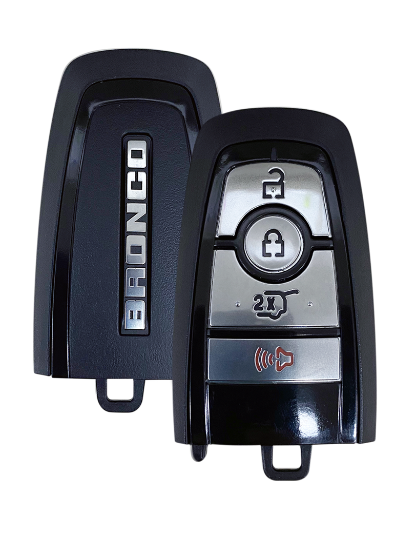 All Years Ford Bronco Ford Ford Gen 5 PEPS 4-Button Bronco Logo (315MHZ) - 1 Way (L,U,LG,P)