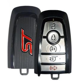 All Years Ford All Models Gen 5 PEPS Fob 5-Button (U,L,LG, P, RS) ST Logo (902 MHz) - w/Motion Sensing