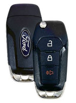 Load image into Gallery viewer, 2023 Ford F450 Ford Logo 3B Center Mill Flip Key (434 MHZ)
