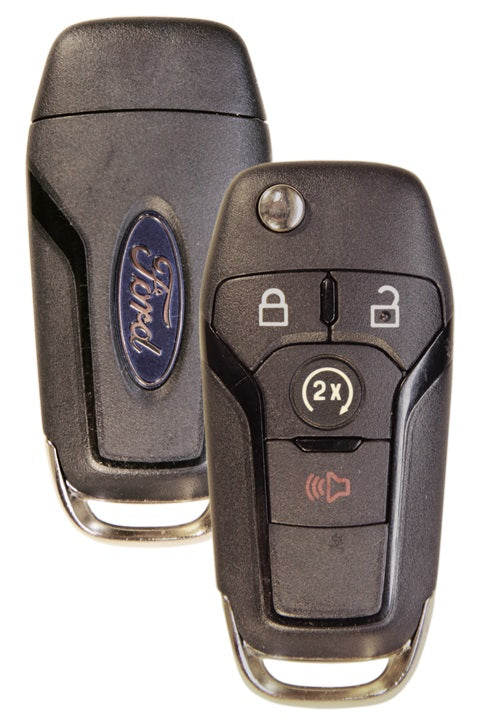 2023 Ford F450 Ford Logo 4B Center Mill Flip Key (434 MHZ)