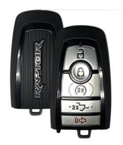 All Years Ford All Models Gen 5 PEPS Fob 5 Button (U, L, RS,TG,P) Raptor Logo (434MHz)