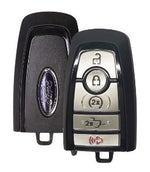 Load image into Gallery viewer, All Years Ford All Models Gen 5 PEPS Fob 5 Button (L,U,RS,TG,P) Ford Logo (434MHz) Gemini Chip w/Motion Sensing
